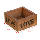 2x Wood Planter Box Garden Yard Landscape Flower Succulent Container Plant