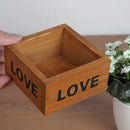 2x Wood Planter Box Garden Yard Landscape Flower Succulent Container Plant