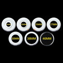 30pcs Box Capsule Holders Clear Coin 16/20/25/27/30/38/46mm Storage Collection