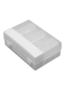 30pcs Box Capsule Holders Clear Coin 16/20/25/27/30/38/46mm Storage Collection