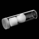 10pcs 30mm Plastic Portable Tube Holder Clear Round Cases Coin Storage Box