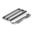 2pcs Shoulder Bag Slider Adjust Buckles Backpack Straps Webbing Aluminum Alloy