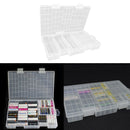 Hard Plastic Clear Case Cover Holder 100pcs AA/AAA Battery Storage Box Organizer
