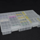 Hard Plastic Clear Case Cover Holder 100pcs AA/AAA Battery Storage Box Organizer