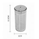 1x Stainless Steel Filter Loose Leaf Tea Herb Infuser Basket Strainer With Lid