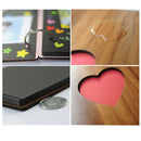 Heart Wooden Photo Album Loose-leaf Baby Growth Memory Record Book Newly
