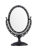 Rotating Cosmetic Princess Double Sided Desktop Makeup Standing Mirror European