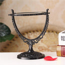 Rotating Cosmetic Princess Double Sided Desktop Makeup Standing Mirror European