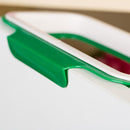2 * Kitchen Trash Garbage Bag Hanging Rack Rubbish Holder Cupboard Storage Green