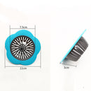 Kitchen Catcher Flower Shaped Drains Cover Hair Filter Colander Sink Strainer