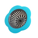 Kitchen Catcher Flower Shaped Drains Cover Hair Filter Colander Sink Strainer