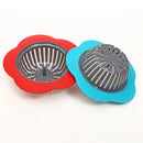 Kitchen Catcher Flower Shaped Drains Cover Hair Filter Colander Sink Strainer