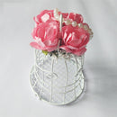 Bird Cage Wedding Party Gift Box Metal Candy Chocolate Flower Table Decoration