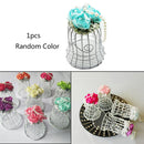 Bird Cage Wedding Party Gift Box Metal Candy Chocolate Flower Table Decoration