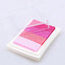Multi Colour Ink Pad Oil Based For Rubber Stamps Paper Wood Fabric DIY Craft