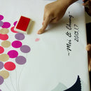 Multi Colour Ink Pad Oil Based For Rubber Stamps Paper Wood Fabric DIY Craft