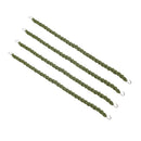 2 Pair Trouser Twists Bungee Elastic Leg Ties Army Combat Rubber Band Nice Hot