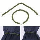 2 Pair Trouser Twists Bungee Elastic Leg Ties Army Combat Rubber Band Nice Hot