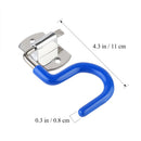 3X Stainless Steel Hook Mop Broom Holder Wall Mounted Handle Hanger Storage Rack