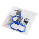 3X Stainless Steel Hook Mop Broom Holder Wall Mounted Handle Hanger Storage Rack