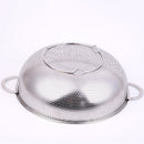 Stainless Steel Fruit Basket Plate Punching Washing Basket Filter Basket Drain