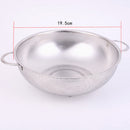 Kitchen Tool Stainless Steel Rice Vegetable Fruit Washing Strainer Sieve Basket