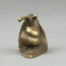 Mini Snail Turtle Incense Stick Holder Censer Stand Tea Culture Decor Gift Char