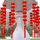 Spring New Year Lantern Pendant LED Lamp String Outdoor Waterproof Chinese Knot