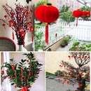 Spring New Year Lantern Pendant LED Lamp String Outdoor Waterproof Chinese Knot