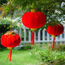 Spring New Year Lantern Pendant LED Lamp String Outdoor Waterproof Chinese Knot