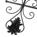 Creative Retro Iron Toilet Paper Towel Roll Holder Bathroom Wall Mounted Rack
