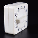60 Minute Counting Down Alarm Clock Square Kitchen Mechanical Timer Reminder Z W