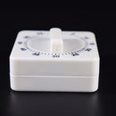 60 Minute Counting Down Alarm Clock Square Kitchen Mechanical Timer Reminder Z W