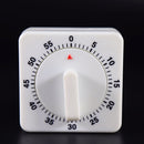 60 Minute Counting Down Alarm Clock Square Kitchen Mechanical Timer Reminder Z W