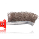 2 Pack Silverline Wire Brush Steel and Brass 250mm Paint Rust Metal Remover