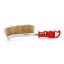 2 Pack Silverline Wire Brush Steel and Brass 250mm Paint Rust Metal Remover