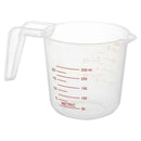 250/500/1000ML Plastic Measuring Cups Jug Pour Spout Surface Container WS T