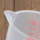 250/500/1000ML Plastic Measuring Cups Jug Pour Spout Surface Container WS T