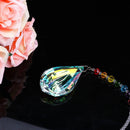 Suncatcher Crystal Clear Glass Chandelier Prisms Pendant Hanging Ornament Gift