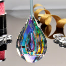 Suncatcher Crystal Clear Glass Chandelier Prisms Pendant Hanging Ornament Gift