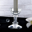 Crystal Pillar Candle Holder Tealight Candlestick Stand Wedding Table Decoration