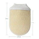 2 Pcs Shower Bath Gloves Exfoliating Loofah Body Scrubber Wash Skin Spa Massage