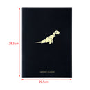 A4 2020 Black Cover Calendar Notebook Agenda Organizer Weekly Monthly Planner