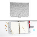 2020 Planner Agenda Binder Loose Leaf Diary Felt Planner Journal Diary Cover A5