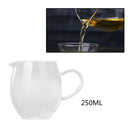 250ml Heat Resistant Clear Glass Tea Pitcher Fair Mug Cha Hai Gongdao Tea Cup