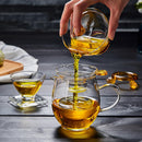 250ml Heat Resistant Clear Glass Tea Pitcher Fair Mug Cha Hai Gongdao Tea Cup