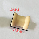 100* Wooden Empty Thread Spools DIY Reel Bobbin Sewing Tool Natural Color New