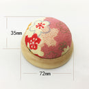 5X Wood Base Needle Pin Cushion Pillow Sharpen Small Sewing Craft Needlework