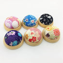 5*Wood Base Needle Pin Cushion Pillow Holder Sewing Craft Stitch Needlework New