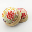 5X Wood Base Needle Pin Cushion Pillow Sharpen Small Sewing Craft Needlework